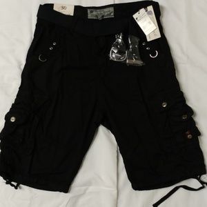 Blue Rock Slim Multi-Pocket Cotton Cargo Shorts